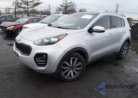 2017 Kia Sportage Ex from USA, damaged, VIN KNDPNCAC7H7206008
